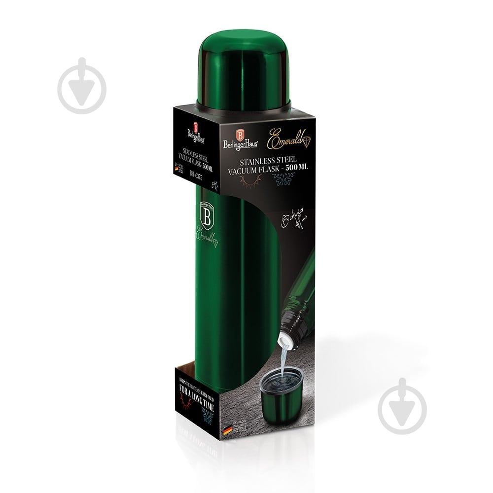 Термос Berlinger Haus Emerald Collection 0,5 л BH 6374 - фото 2