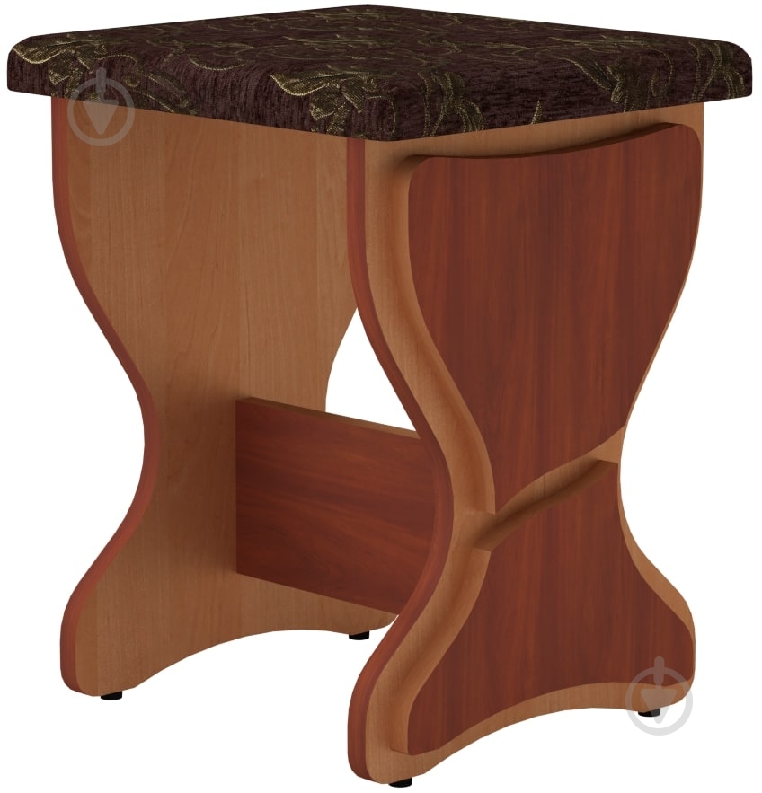 Табурет Компанит Т-3 бостон шоколад / яблоня - фото 1