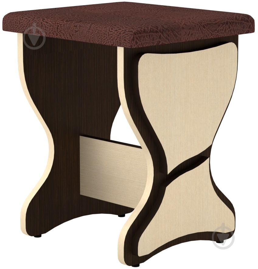 Табурет Компанит Т-3 бронза / венге - фото 1 Табурет Компанит Т-3 бронза / венге - фото 1