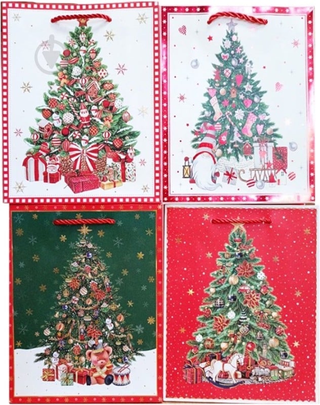 Пакет подарочный Праздник близится НР 18x23x11 см - фото 1 Пакет подарочный Праздник близится НР 18x23x11 см - фото 1