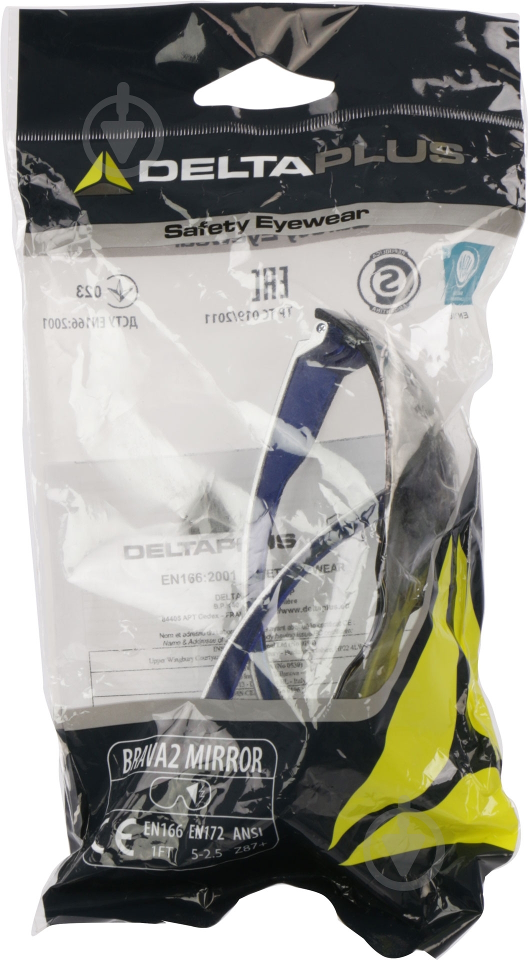 Очки защитные Delta Plus Brava2 Mirror BRAV2FF - фото 4