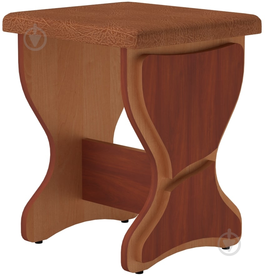 Табурет Компанит Т-3 рыжий / яблоня - фото 1