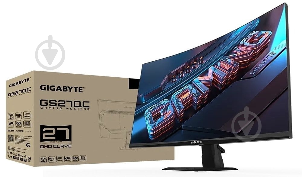 Монитор Gigabyte 27" (GS27QC EK1) - фото 9