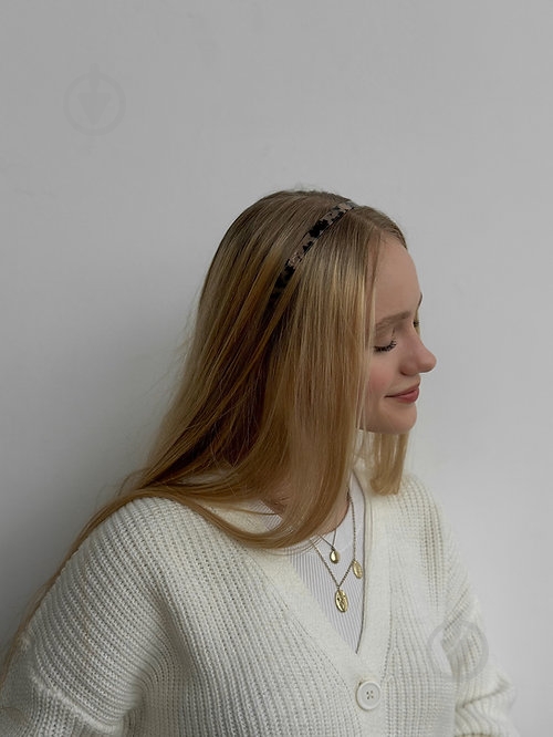 Обруч для волос MISO accessory тонкий Лео - фото 3