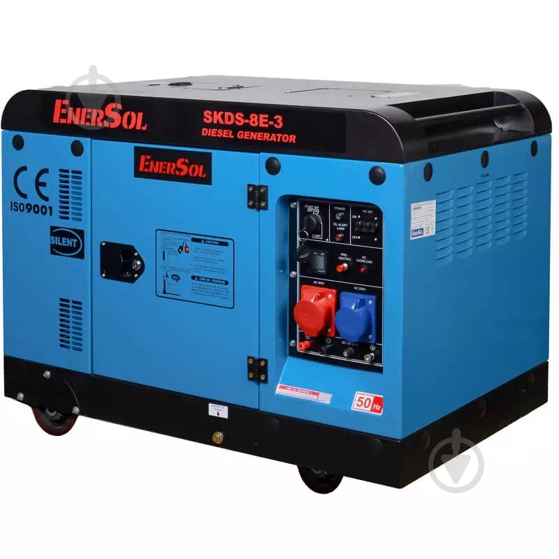 Генератор дизельний EnerSol 7,5 кВт / 8 кВт 400 В SKDS-8E-3B - фото 4