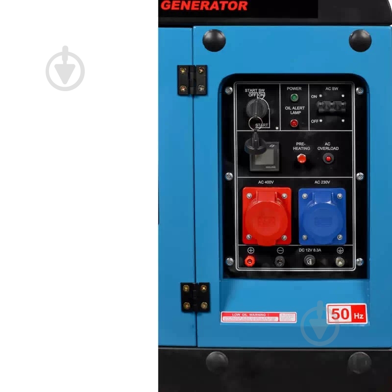 Генератор дизельний EnerSol 7,5 кВт / 8 кВт 400 В SKDS-8E-3B - фото 2
