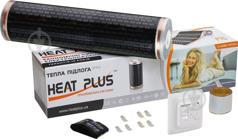 Комплект для теплого пола Heat Plus с терморегулотором М5.16 (2 кв.м) HP02PTC - фото 1