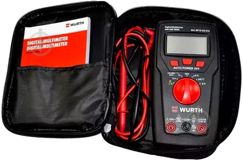 Мультиметр цифровой WURTH MM 600 TRMS 071553415 - фото 3