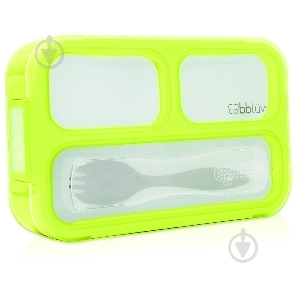 Ланч-бокс BBLUV Bento Lime B0123-L - фото 1 Ланч-бокс BBLUV Bento Lime B0123-L - фото 1