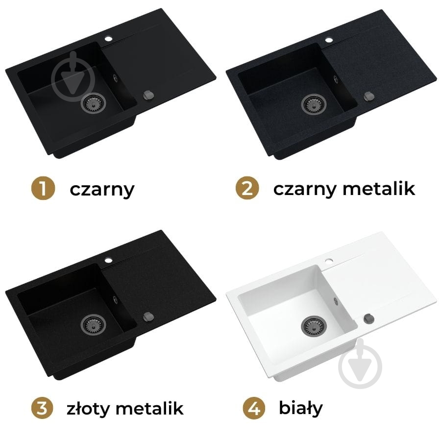 Мойка для кухни FERRUM FER.W.1KDO - фото 4