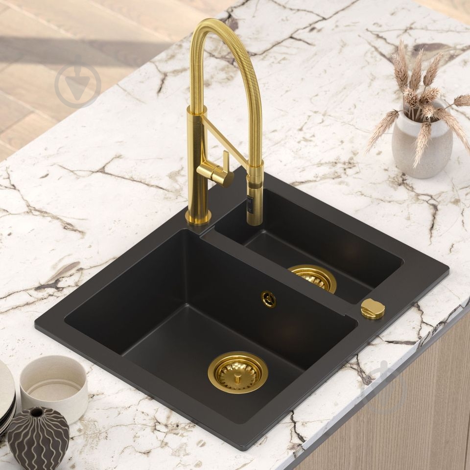 Мийка для кухні FERRUM FER.D.5KBO Sink Quality - фото 3