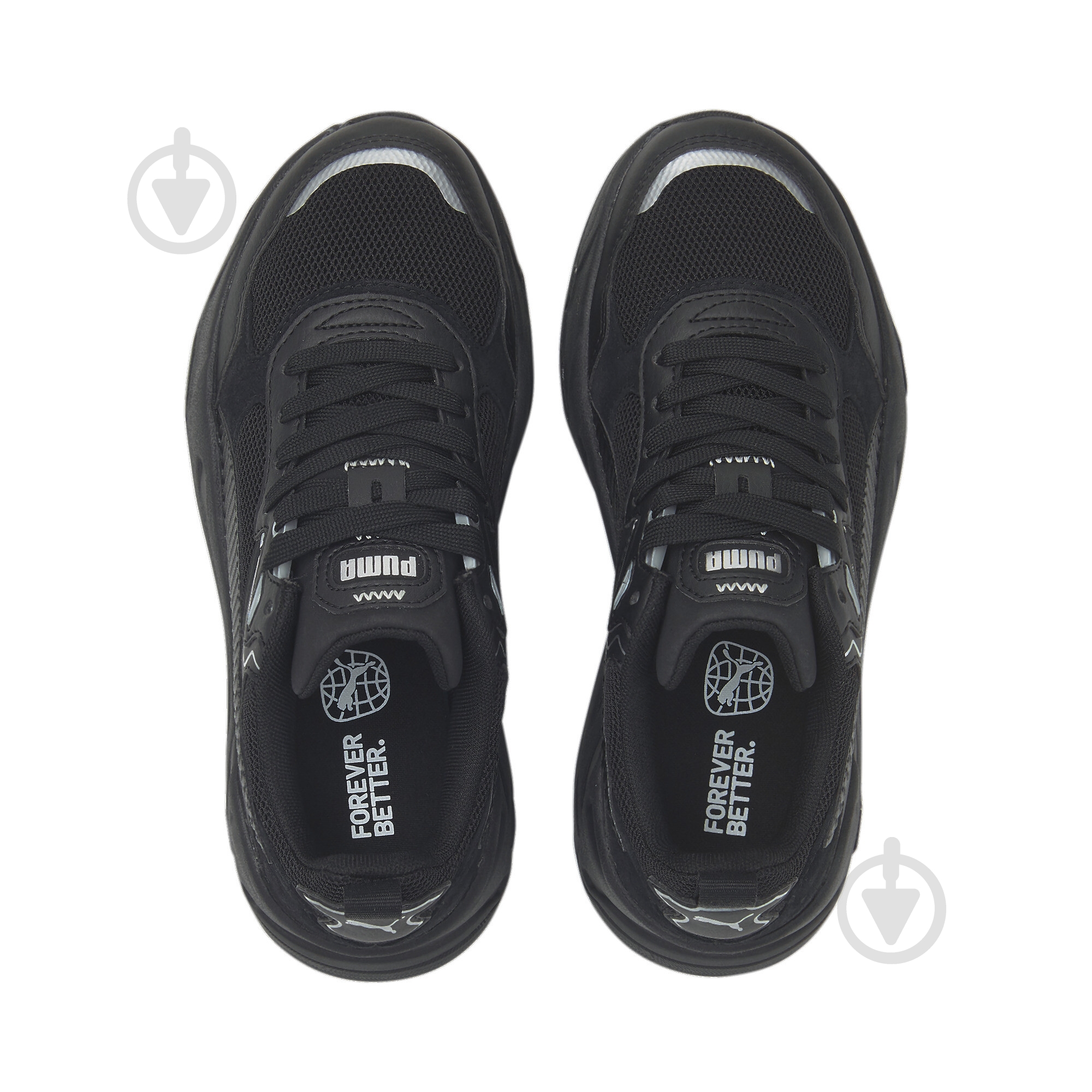 Кросівки для дівчаток демісезонні Puma TRINITY JR 39083802 р.38,5 чорні - фото 6