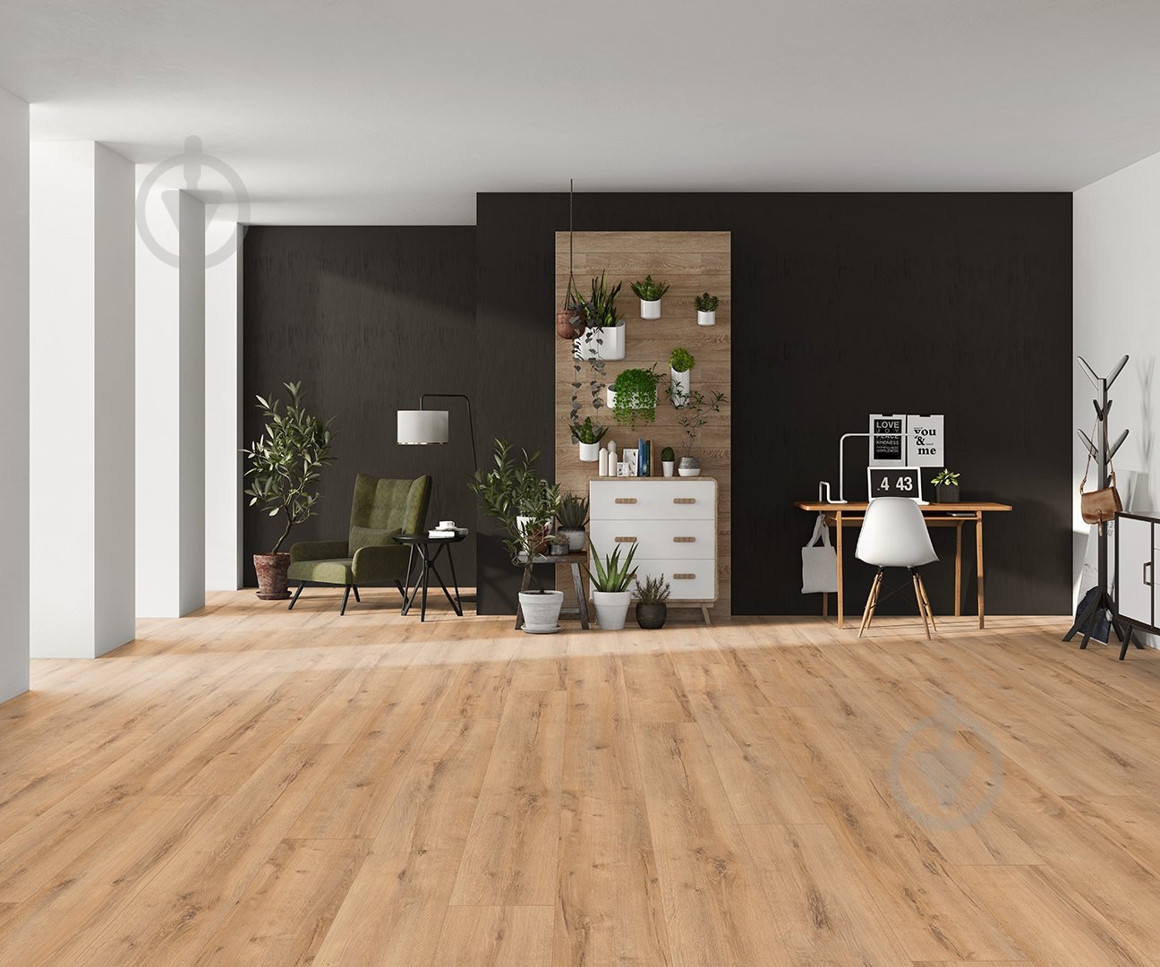 Ламінат водостійкий Classen Casa Prima 4V WR дуб фреско 32/АС5 7 мм (65118) - фото 4
