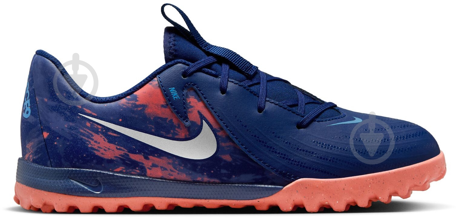 Cороконіжки Nike JR PHANTOM GX II ACADEMY TF EH HF1608-400 р.38 синій - фото 1 Cороконіжки Nike JR PHANTOM GX II ACADEMY TF EH HF1608-400 р.38 синій - фото 1