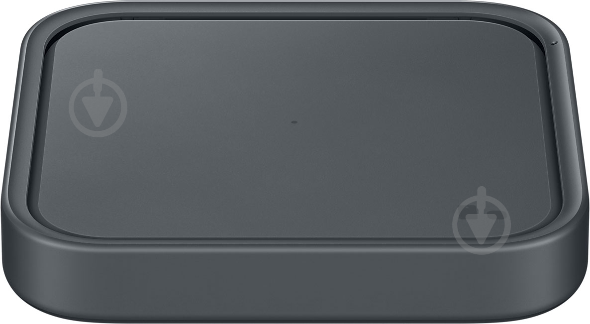 Бездротовий зарядний пристрій Samsung 15W WIRELESS CHARGER PAD DARK GRAY (EP-P2400TBEGEU) - фото 1