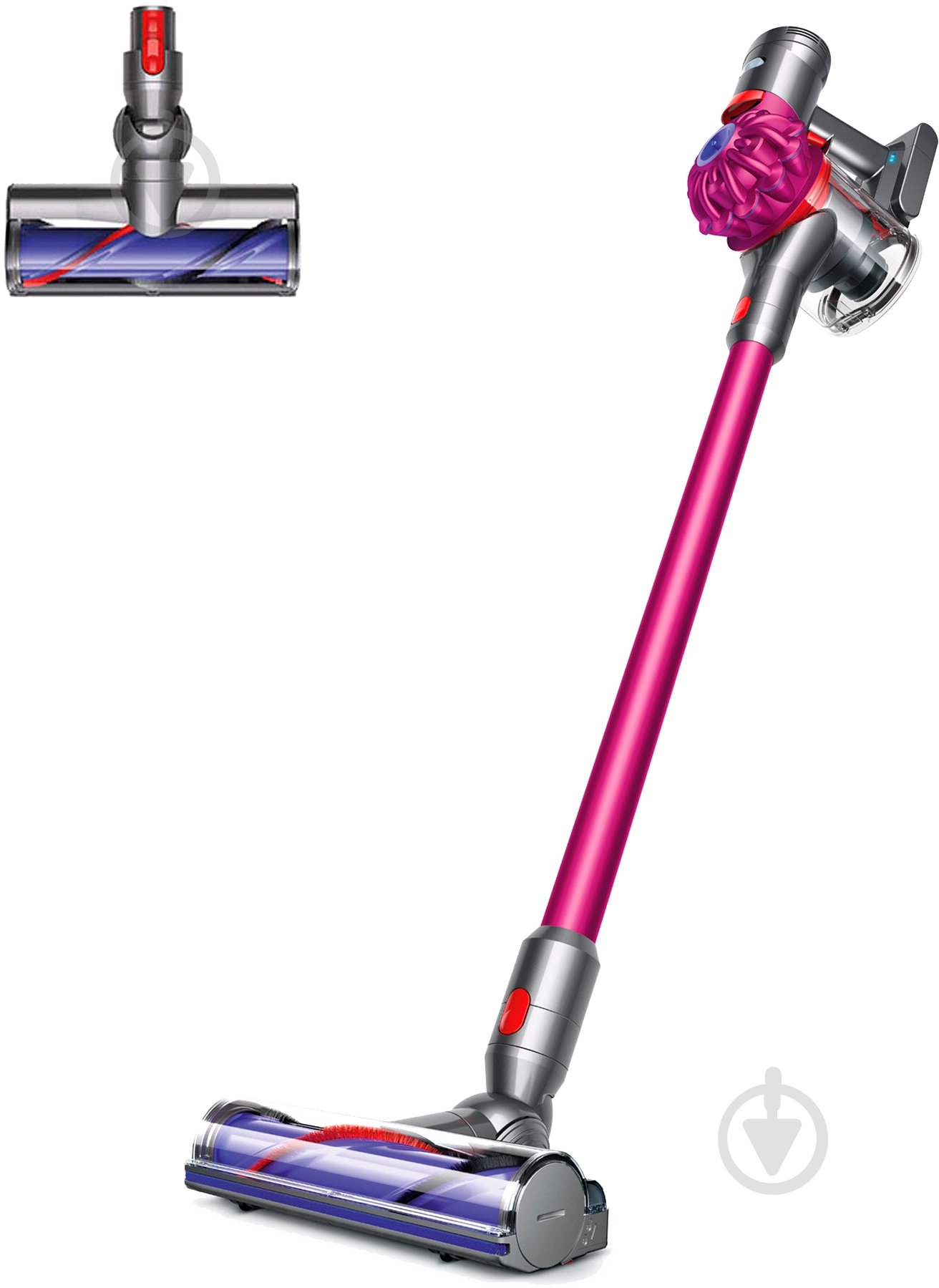 Пылесос аккумуляторный Dyson V7 Motorhead Origin silver - фото 4