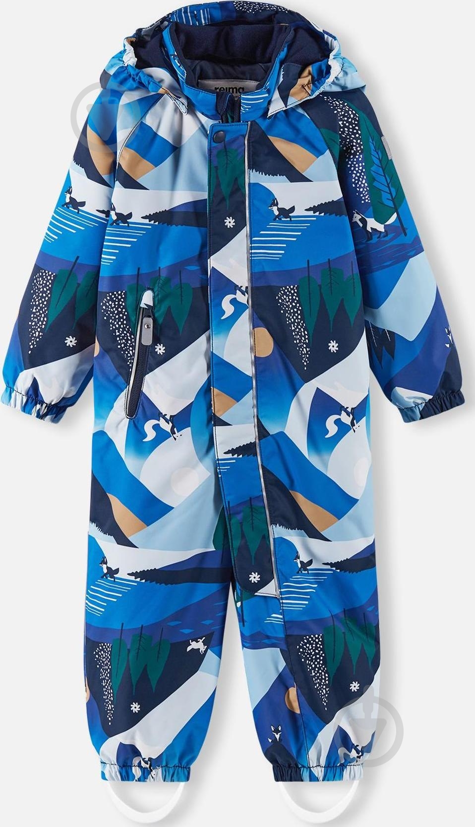 Комбинезон унисекс Reima Puhuri р.80 синий 5100116B-6902 - фото 1 Комбинезон унисекс Reima Puhuri р.80 синий 5100116B-6902 - фото 1