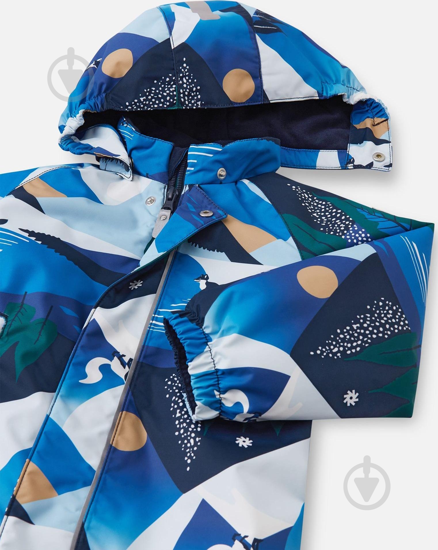 Комбинезон унисекс Reima Puhuri р.80 синий 5100116B-6902 - фото 4 Комбинезон унисекс Reima Puhuri р.80 синий 5100116B-6902 - фото 4