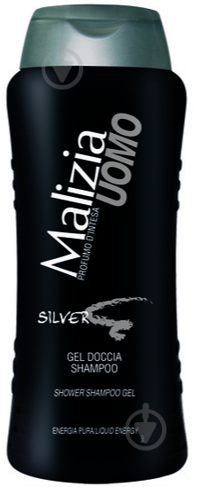 Гель-шампунь Malizia 2в1 SILVER 250 мл - фото 1