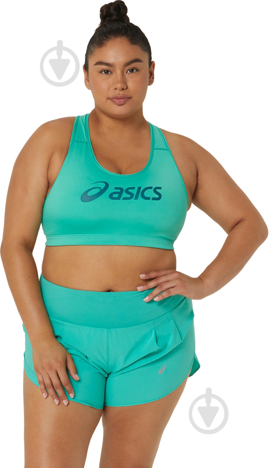 Бра Asics CORE ASICS LOGO BRA 2012C573_325 р.M зеленый - фото 1