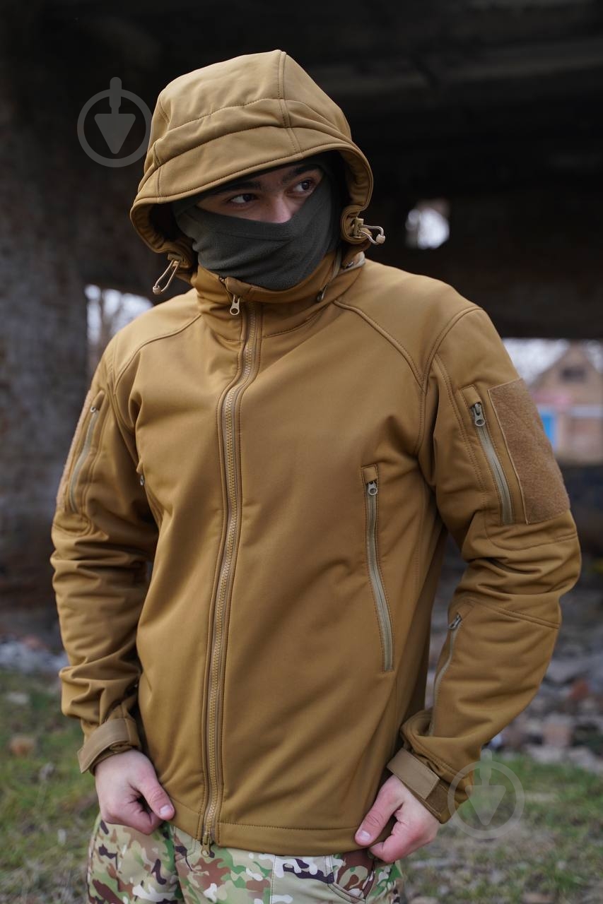 Куртка демисезонная PROF 4.5.0 SOFTSHELL COYOTE PR_KSK_366365 р.3XL coyote - фото 7 Куртка демисезонная PROF 4.5.0 SOFTSHELL COYOTE PR_KSK_366365 р.3XL coyote - фото 7