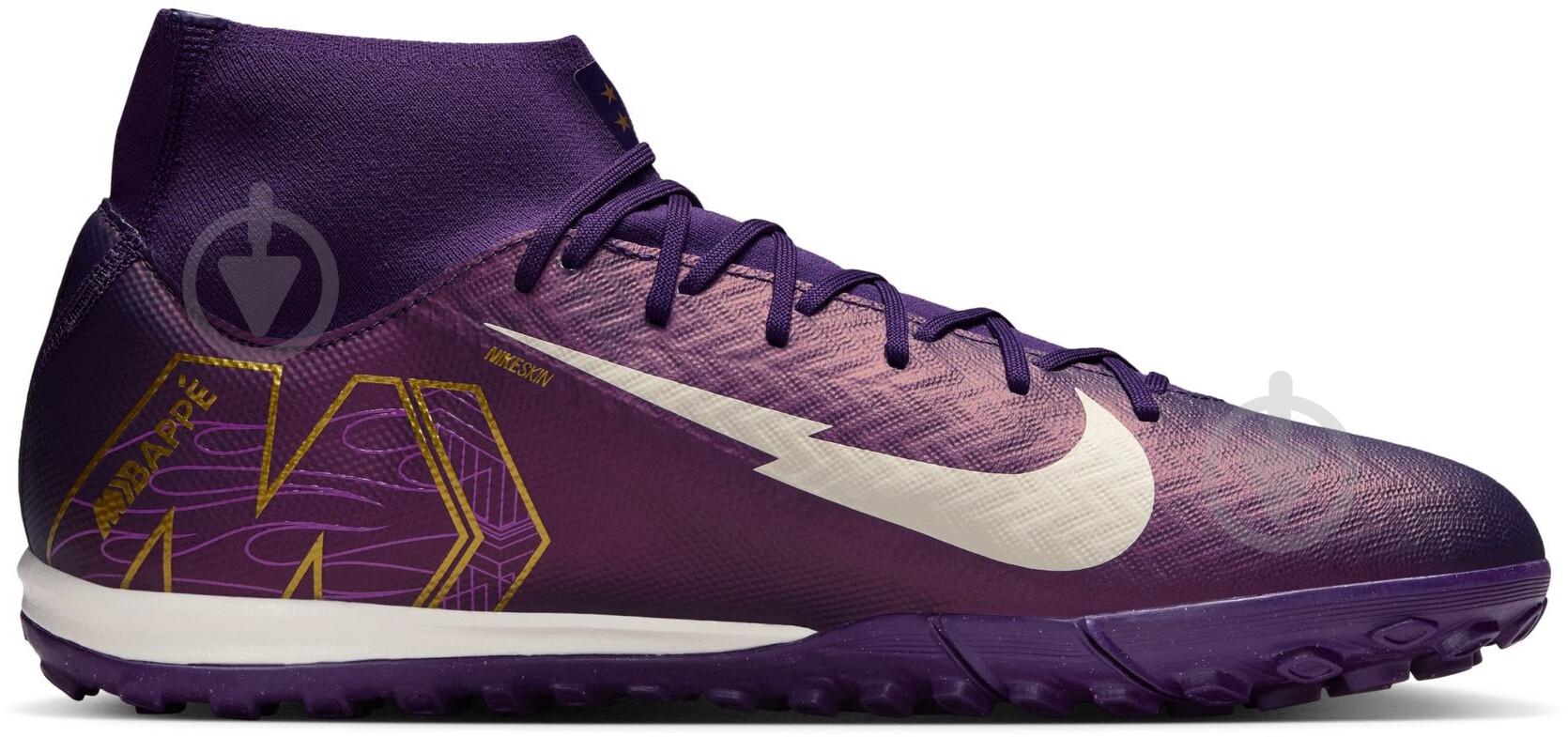 Сороконожки Nike Mercurial Superfly 10 Academy "Kylian Mbappe" FQ8333-500 р.44 разноцветный - фото 2 Сороконожки Nike Mercurial Superfly 10 Academy "Kylian Mbappe" FQ8333-500 р.44 разноцветный - фото 2