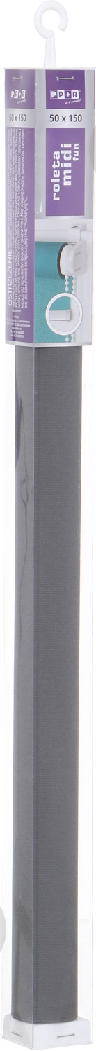 Ролета мини Impulso P+R Midi Fun 817 50x150 см серая - фото 5 Ролета мини Impulso P+R Midi Fun 817 50x150 см серая - фото 5