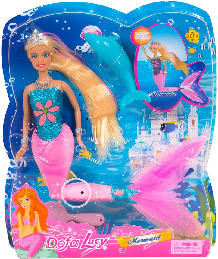 Лялька Defa Русалонька 8243 - фото 1