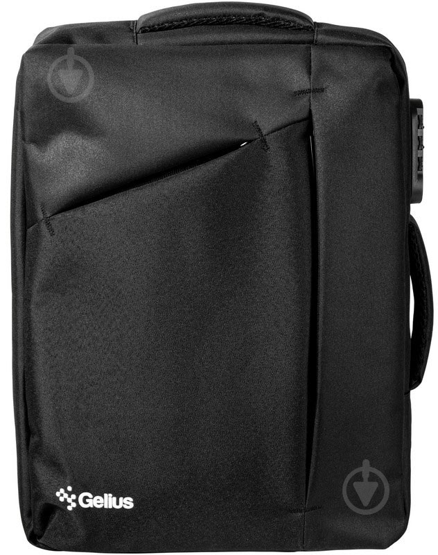 Рюкзак Gelius Backpack Monetary Attract GP-BP002 15.6" black (GP-BP002) - фото 5
