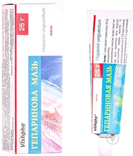 Гепаринова мазь 25 г мазь - фото 1 Гепаринова мазь 25 г мазь - фото 1