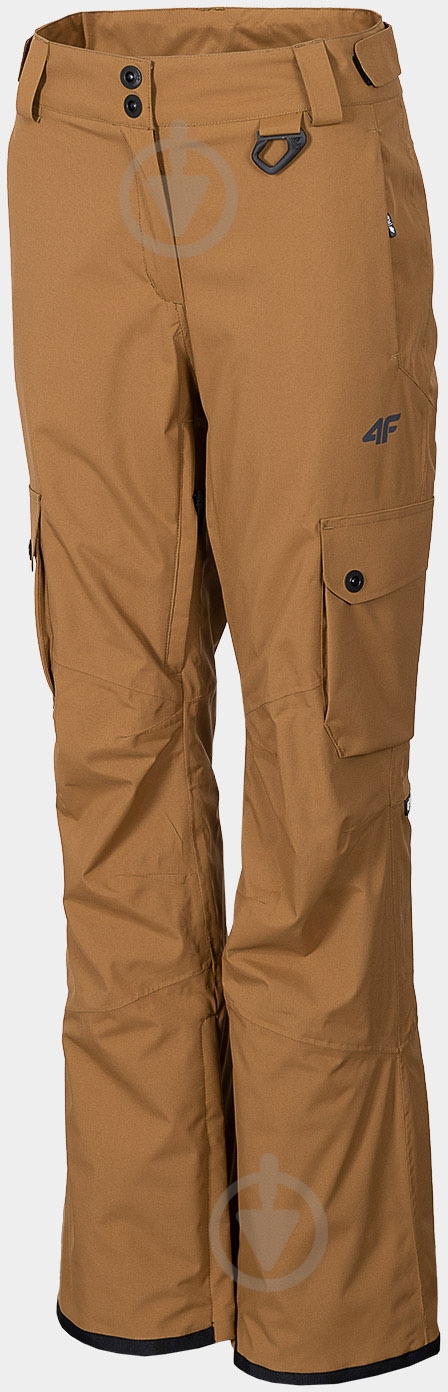Брюки 4F WOSNOWBOARD TROUSERS SPDS001 H4Z22-SPDS001-81S р. M коричневый - фото 3