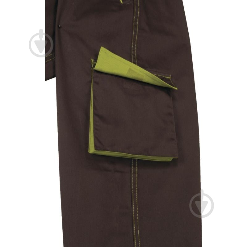 Жилет рабочий Delta Plus Panostyle р. S M6GILMAPT зеленый/коричневый - фото 2 Жилет рабочий Delta Plus Panostyle р. S M6GILMAPT зеленый/коричневый - фото 2