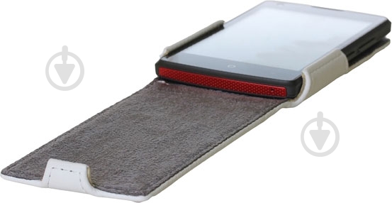 Чехол-флип RED POINT Flip Case для Bravis A401 Neo white - фото 5