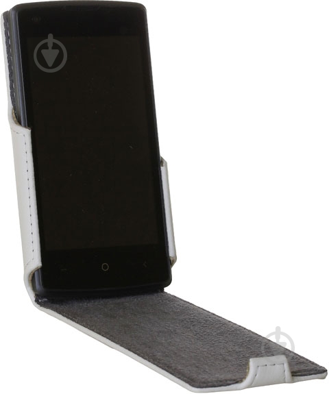 Чехол-флип RED POINT Flip Case для Bravis A401 Neo white - фото 3