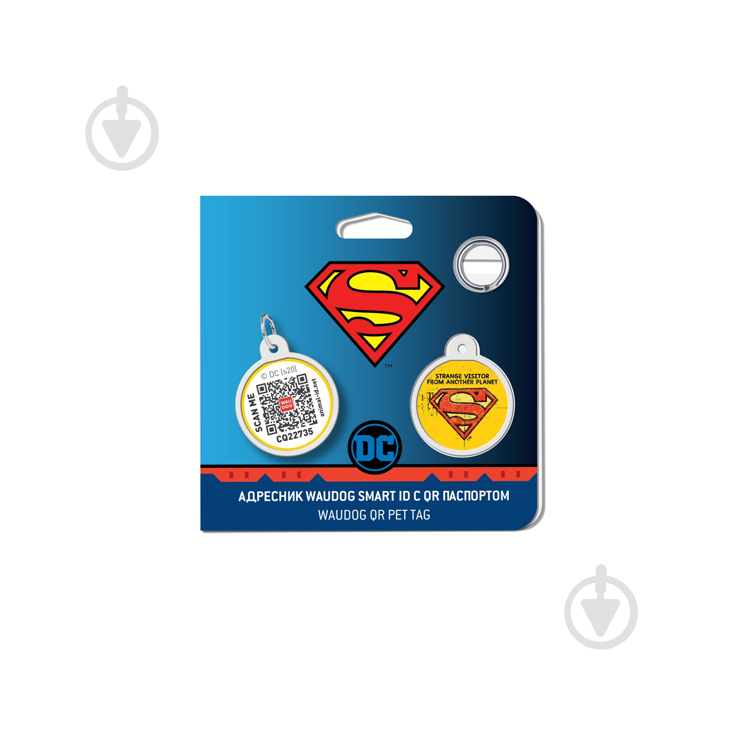 Адресница WAUDOG Smart ID Супермен винтаж премиум - фото 3