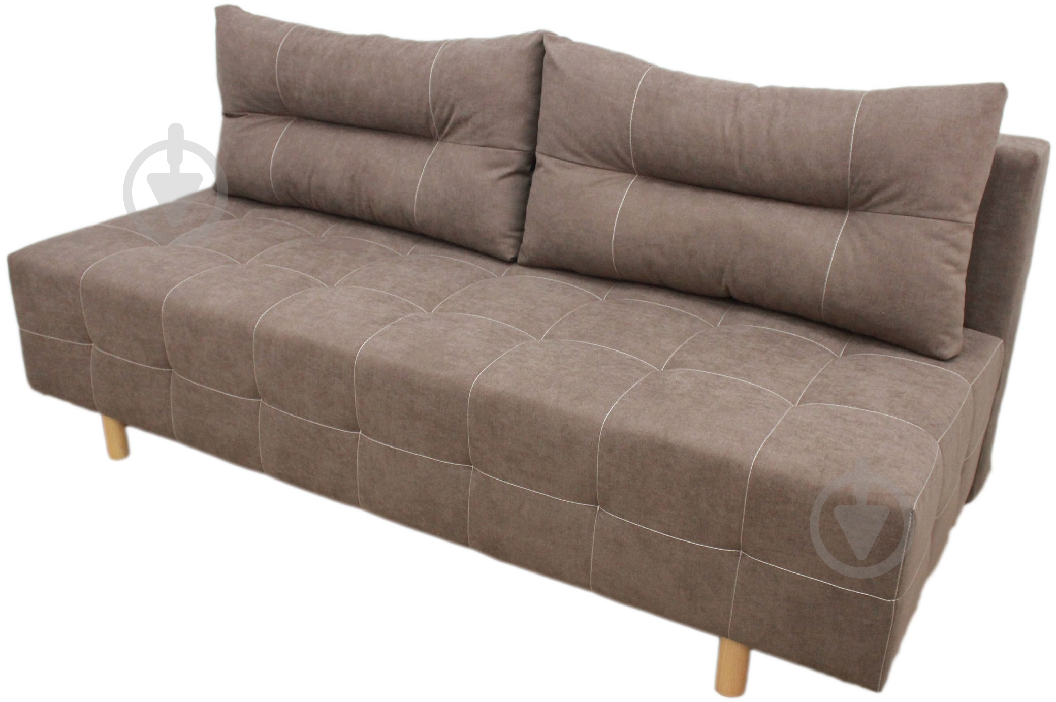 Диван прямой Элегант Еписофт 10 коричневый 1920x900x780 мм - фото 1