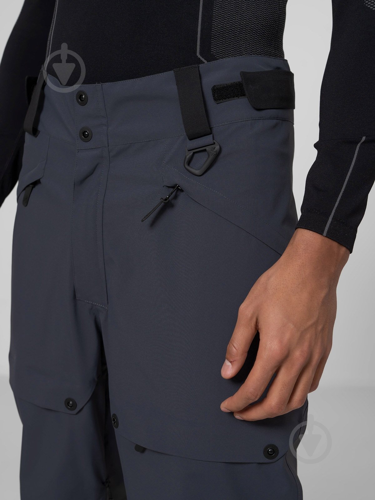 Штани 4F SNOWBOARD TROUSERS SPMS001 H4Z22-SPMS001-22S р. S синій - фото 3 Штани 4F SNOWBOARD TROUSERS SPMS001 H4Z22-SPMS001-22S р. S синій - фото 3