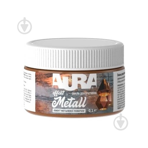 Декоративна фарба Aura® Effekt Metal золото 0,1 кг - фото 1