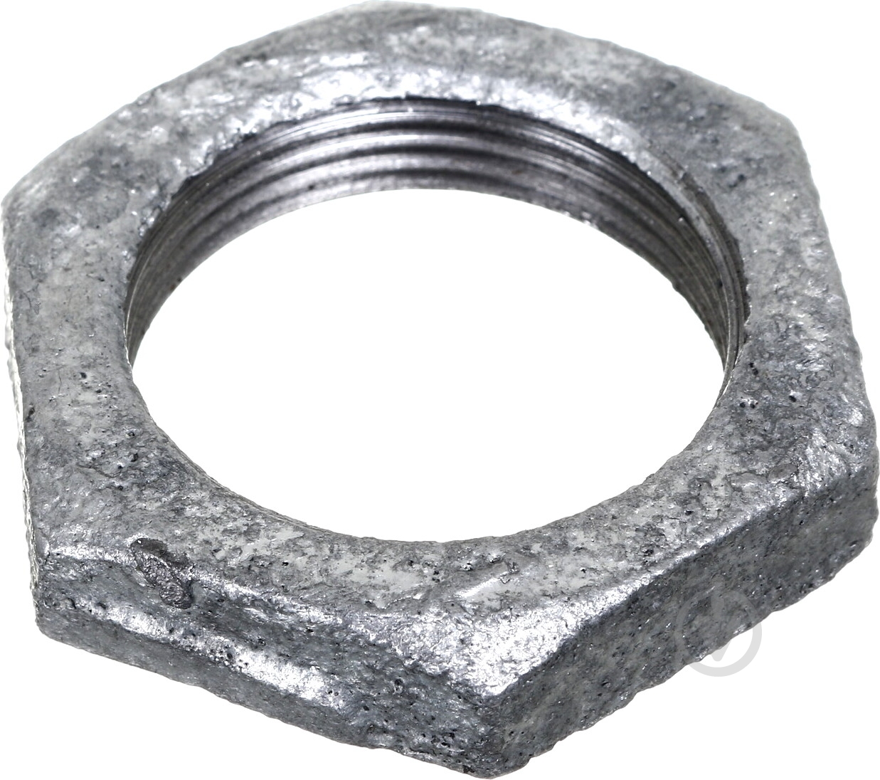 Контргайка ВН Atusa оцинкованная O1 1/4" Berg Montana белый чугун (31025006) - фото 1