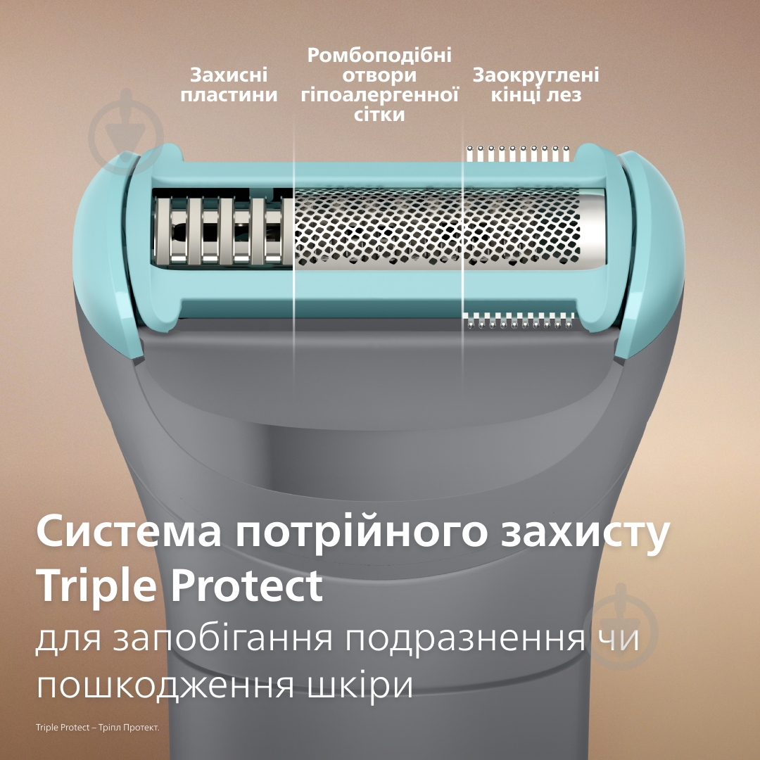 ВІТРИНА! Тример для тіла Philips BG3480/15 серії 3000 - фото 2 ВІТРИНА! Тример для тіла Philips BG3480/15 серії 3000 - фото 2