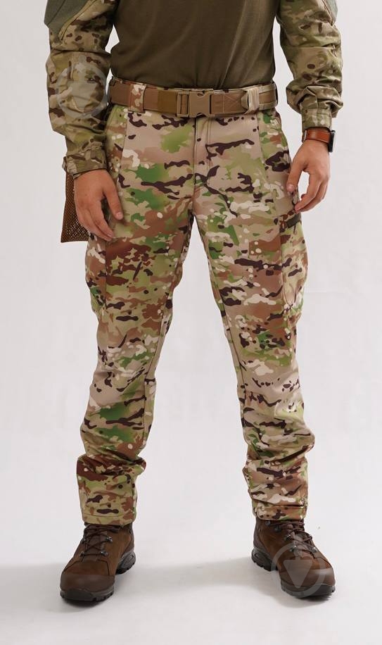 Брюки тактические PROF 4.5.0 SOFT SHELL Мультикам р. XXXL multicam (PR_SHSM_902382) - фото 1