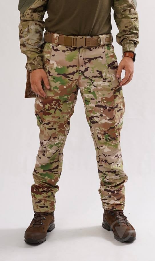 Брюки тактические PROF 4.5.0 SOFT SHELL Мультикам р. XL multicam (PR_SHSM_902380) - фото 1