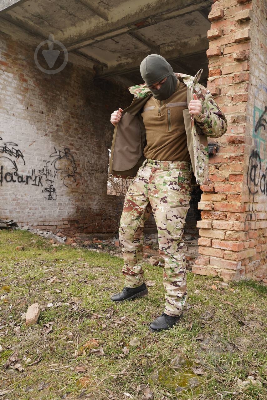Куртка PROF 4.5.0 тактическая SOFT SHELL PR_KSM_366263 р.XL multicam - фото 20