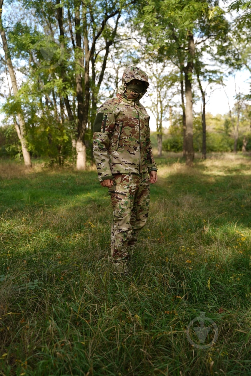 Куртка PROF 4.5.0 тактическая SOFT SHELL PR_KSM_366263 р.XL multicam - фото 21