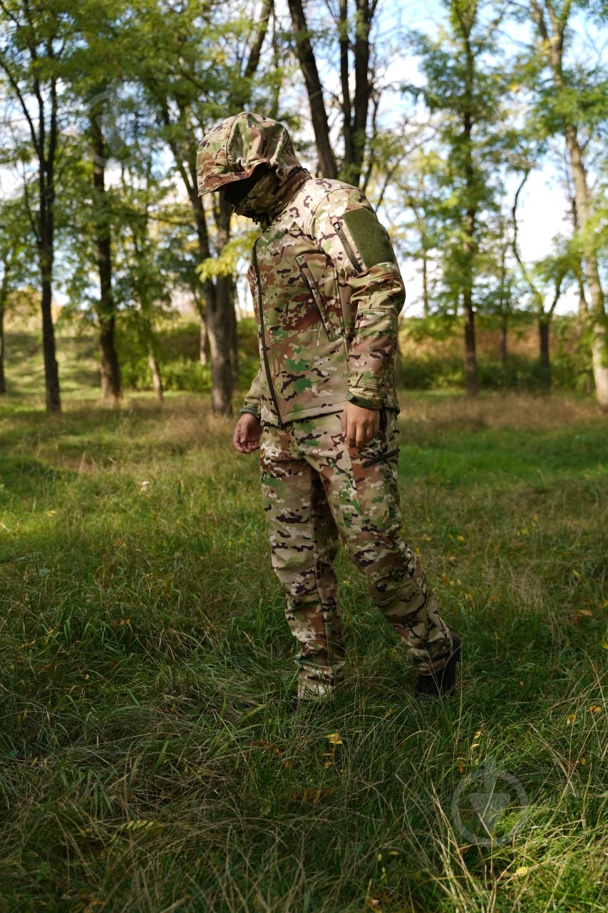 Куртка PROF 4.5.0 тактическая SOFT SHELL PR_KSM_366263 р.XL multicam - фото 22