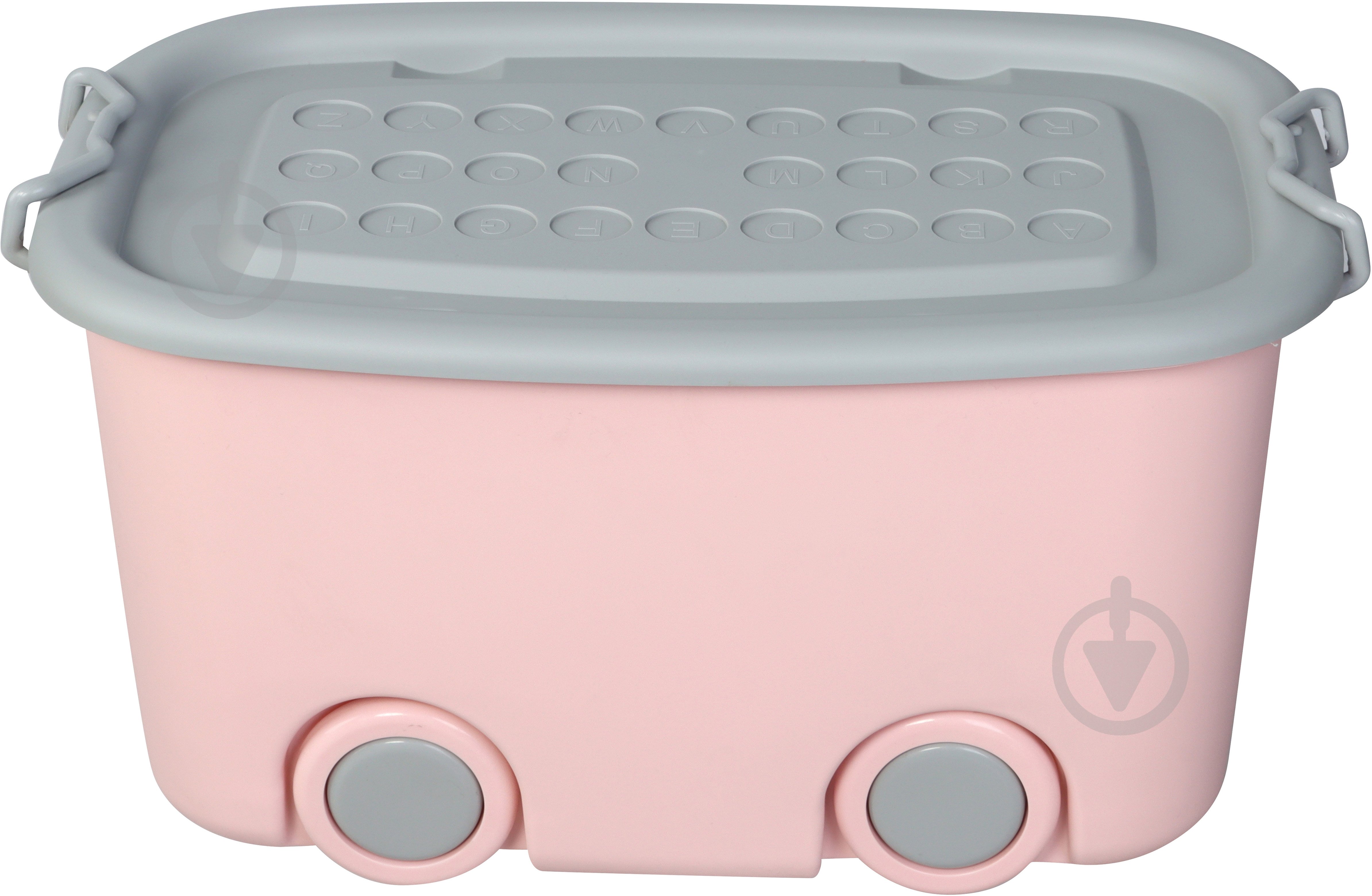 Ящик для игрушек LUNA HOME розовый на колесах Kids L 2240536250014 390x310x580 мм - фото 2