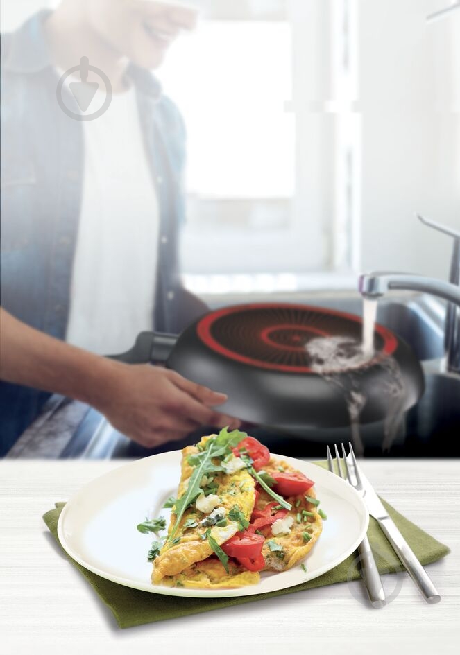 Сковорода Tefal 28 см Simply Clean B5670653 - фото 10