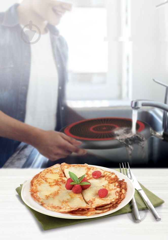 Сковорода для млинців Tefal 25 см Simply Clean B5671053 - фото 9