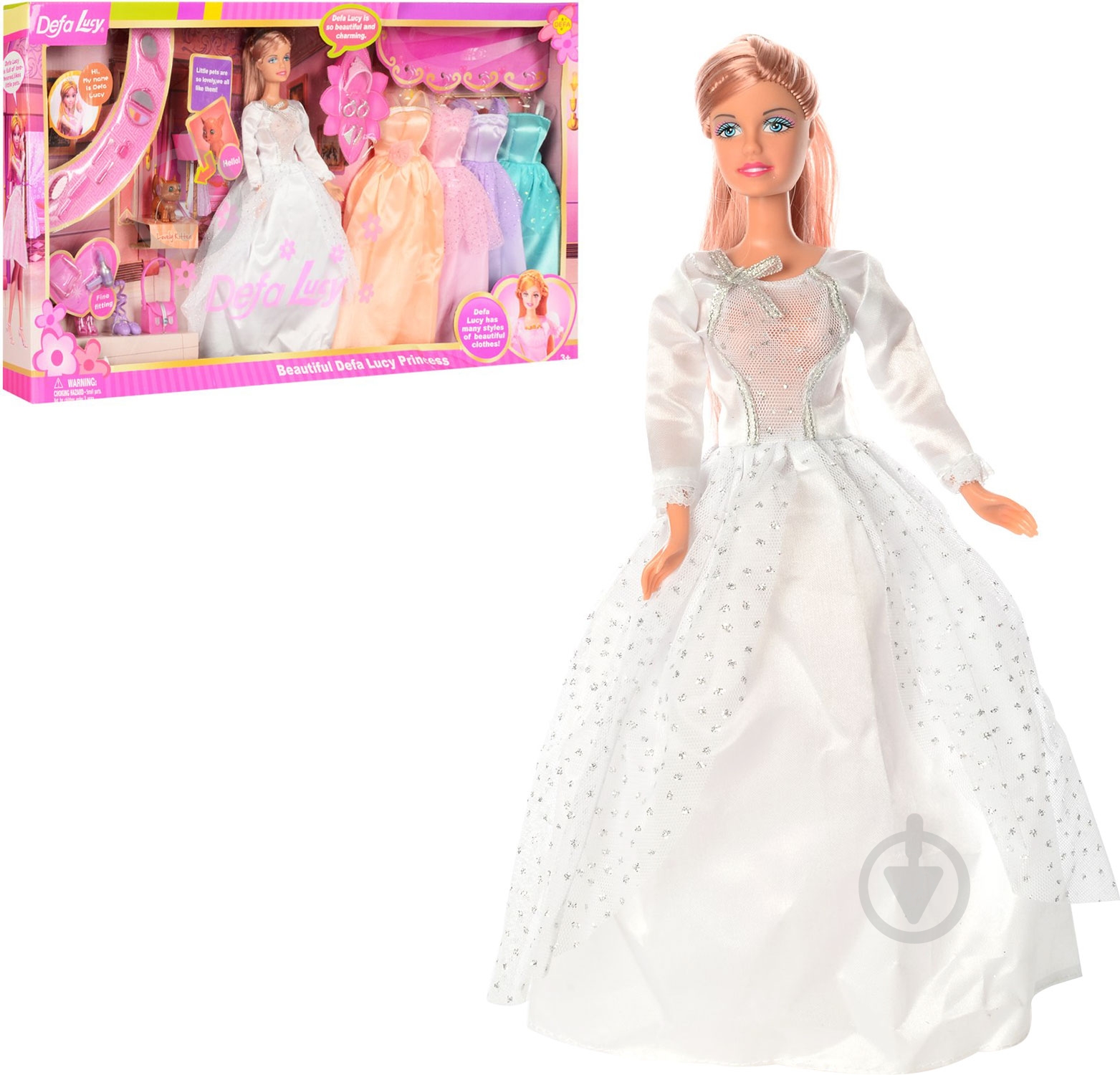 Кукла Defa с нарядом 6073B - фото 1 Кукла Defa с нарядом 6073B - фото 1