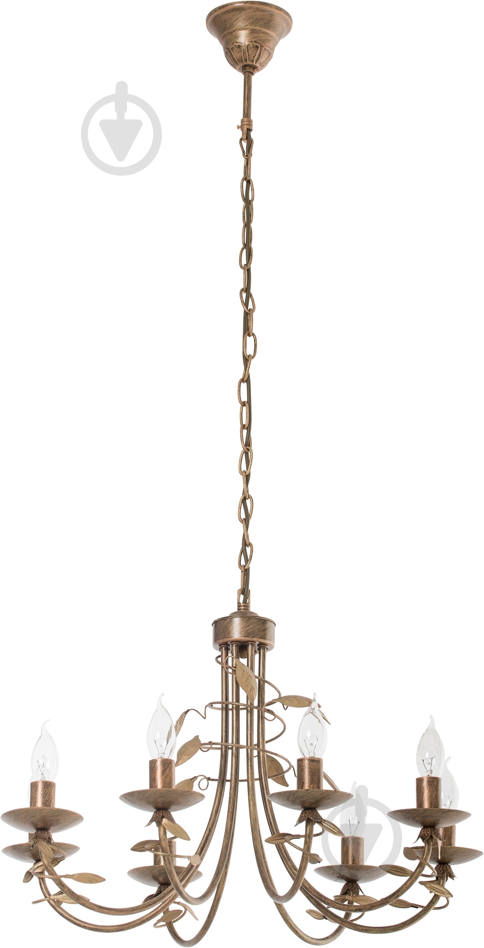 Люстра подвесная Blitz 8xE14 бронзовый 1729-48 - фото 1 Люстра подвесная Blitz 8xE14 бронзовый 1729-48 - фото 1